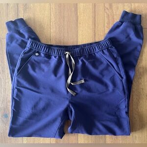 Figs Jogger Scrubs - EGGPLANT